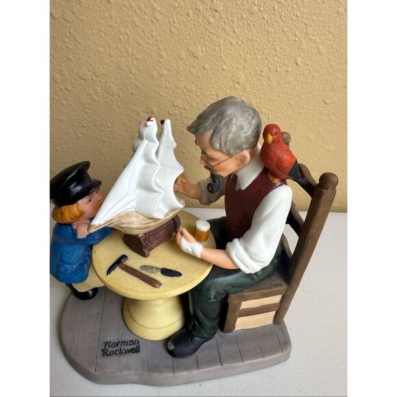 The Shipmaker — Norman Rockwell Collectors Club, 1982 - Picture 5 of 12